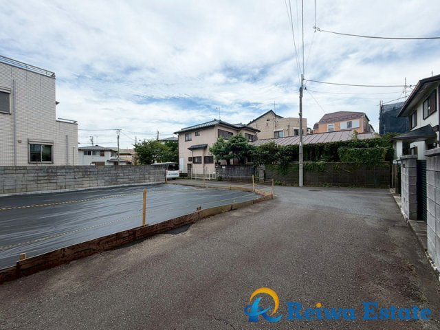 売地　茅ヶ崎市浜須賀の前面道路含む現地写真