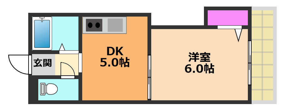プロミネンス下村の間取り
