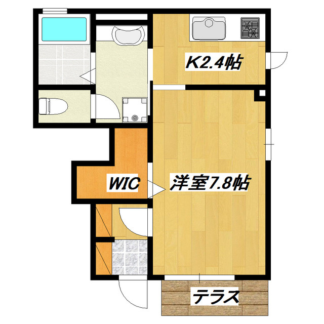 オプティマスの間取り|全室角部屋なので２面採光！