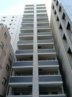 プレシス東神田の外観|おしゃれな外観です