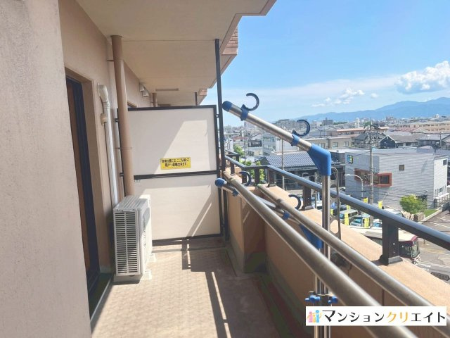 アパガーデンコート板垣のバルコニー