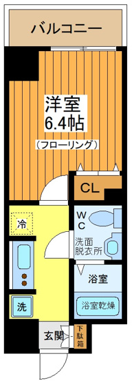 【間取り】 | ステージファースト三軒茶屋アジールコート