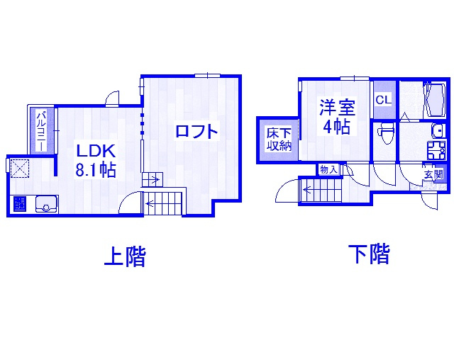 CB今羽カンシャルの間取り