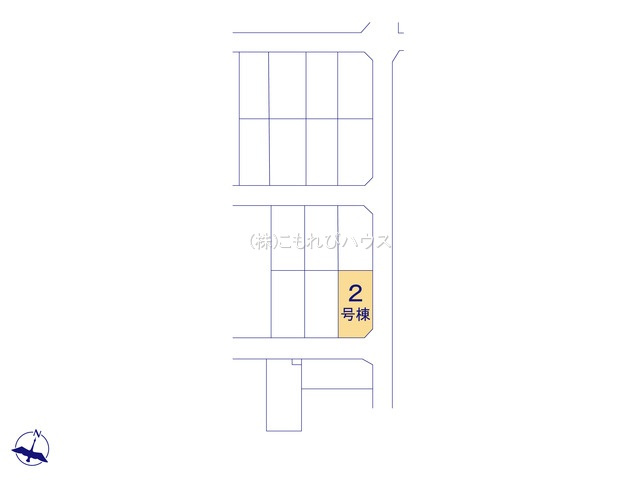 上尾市上　新築一戸建て　Felidia Garden 02の前面道路含む現地写真|撮影：'26/07/23