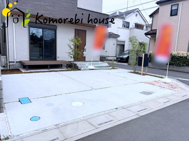 上尾市上　新築一戸建て　Felidia Garden 02の駐車場|9/1撮影