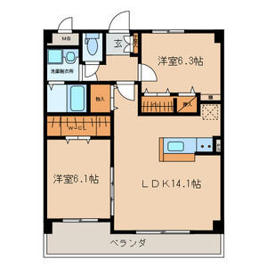 グランヒルズの間取り