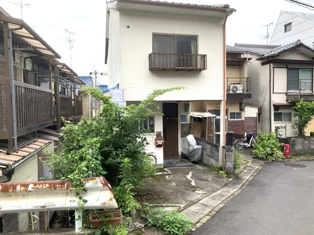 京都市北区上賀茂岡本町　建築条件無し売土地の外観