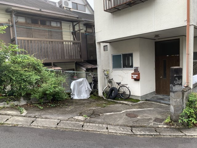 京都市北区上賀茂岡本町　建築条件無し売土地の外観