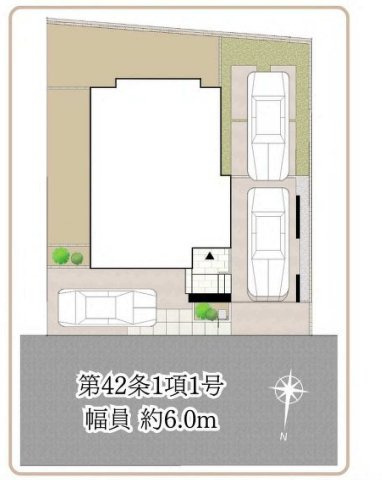 【横浜市都筑区加賀原1丁目30-20新築戸建て】★仲介手数料無料★（川和東小学校・川和中学校）の間取り