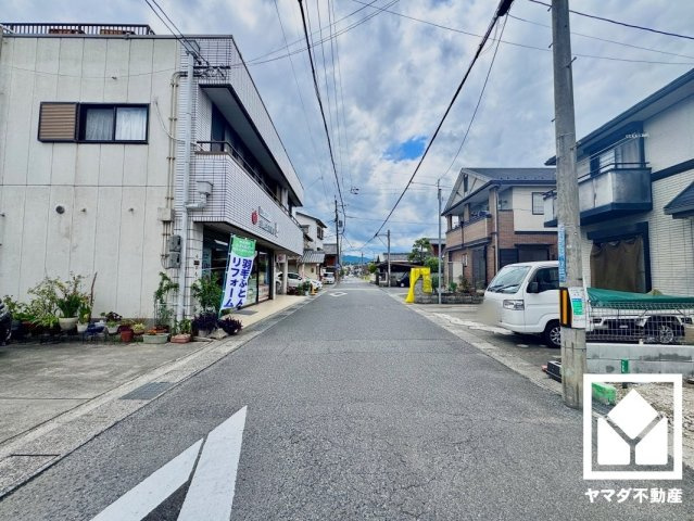 大津市本堅田2丁目　1期の前面道路含む現地写真