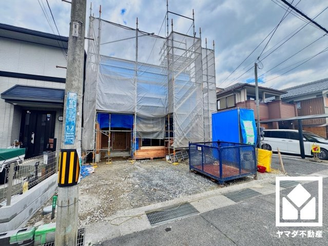 大津市本堅田2丁目　1期の前面道路含む現地写真