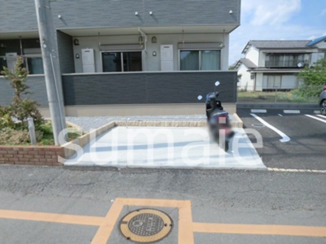 ソレイユのその他共用部分|バイク置場