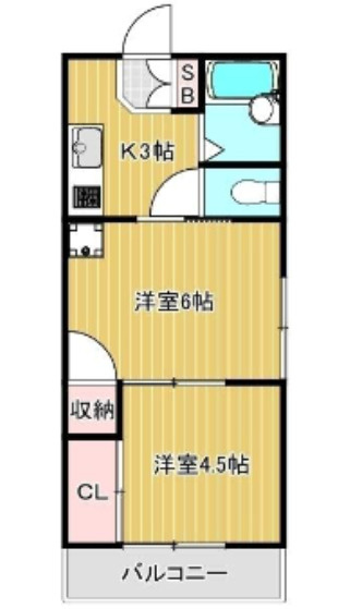 第６ヤマニコープの間取り