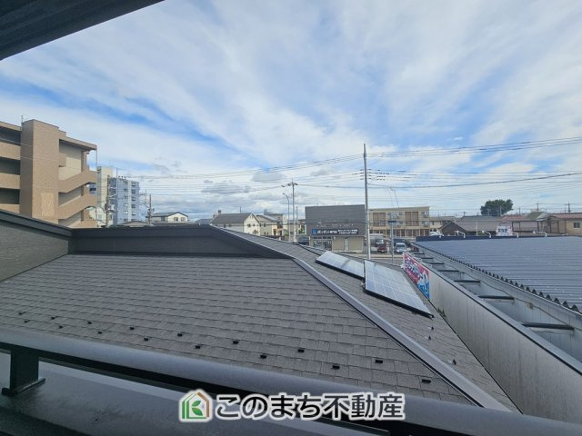 GRAFARE宇都宮市一条の展望|バルコニーからの眺めです♪