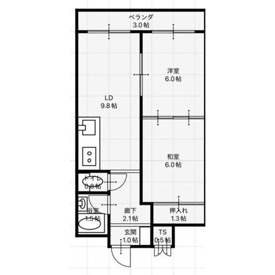 【間取り】 | リバーハイム