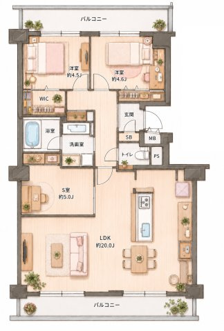 朝日プラザ枚方公園A棟の間取り|間取り図はいかがですか？ご希望を叶える間取りですか？リビングの広さは？水回りの位置は？カウンターキッチン？など色々な情報が集約されています。弊社ではリフォームなどのご相談も承っております。