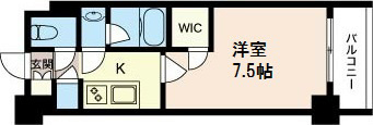墨田区菊川１丁目の賃貸マンションの間取り