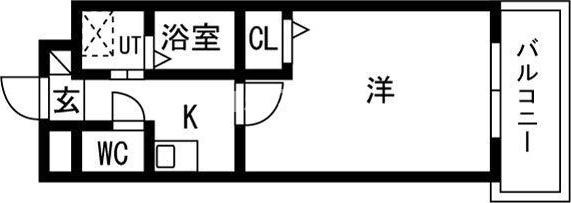 セントラルハイツ茜山の間取り