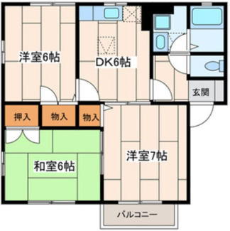 【間取り】 | スクエア中央林間Ⅰ | 間取りです。