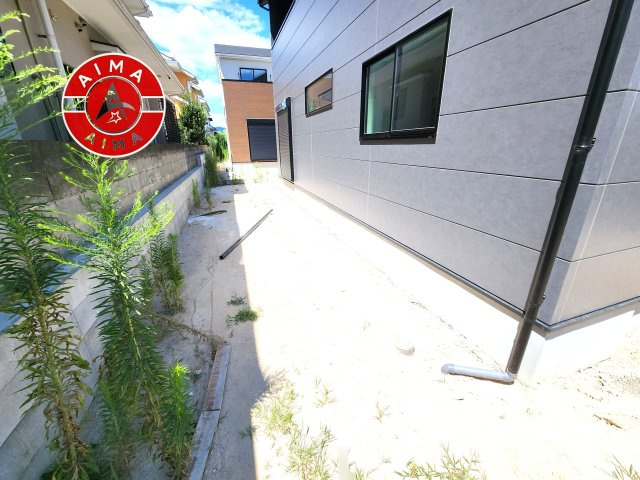 福岡市早良区梅林7丁目第6-2棟（1号棟）の庭|お庭で自由な時間を過ごせます。