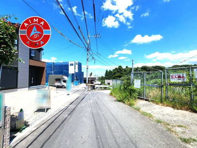 福岡市早良区梅林7丁目第6-2棟（1号棟）の外観|前面道路含む現地の写真です。