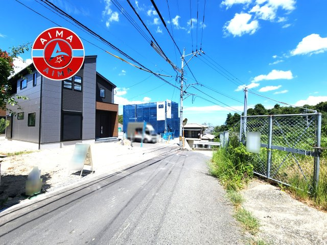 福岡市早良区梅林7丁目第6-2棟（1号棟）の前面道路含む現地写真|見学の時間などお気軽にお問い合わせ下さい。