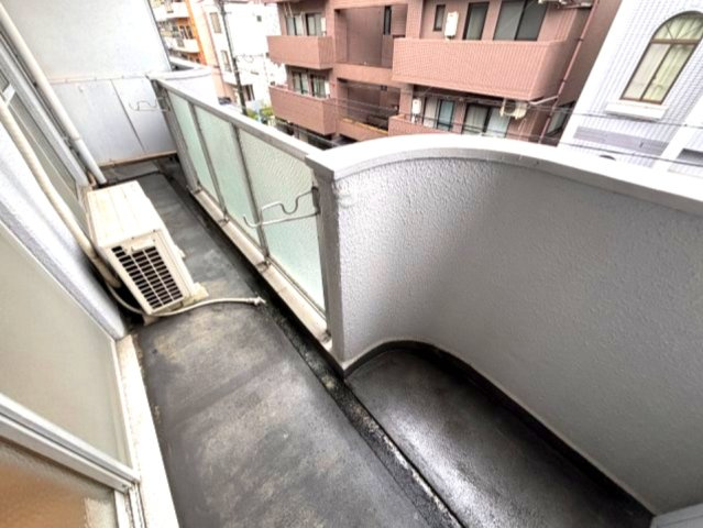 六甲スカイハイツのバルコニー