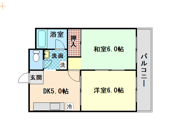 六甲スカイハイツの間取り