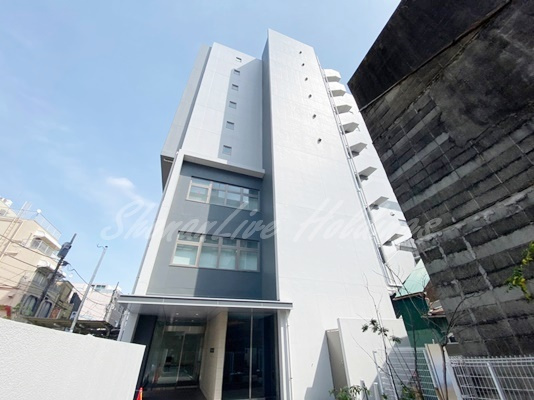 平塚市明石町の賃貸マンションの外観