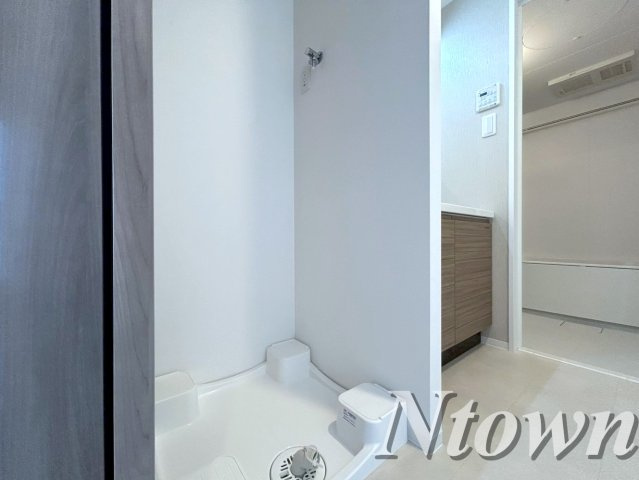 【設備】 | S-RESIDENCE名古屋菊井aline(アライン) | 洗濯機置き場です。
