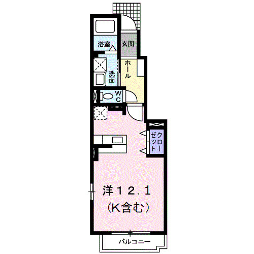 ドリームタウンＢの間取り