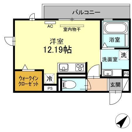 【間取り】 | プライムヒル若松
