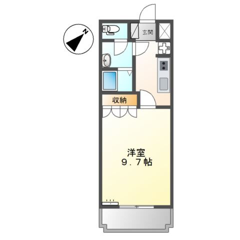 パルティールＴの間取り