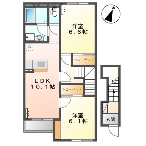 グランディールの間取り
