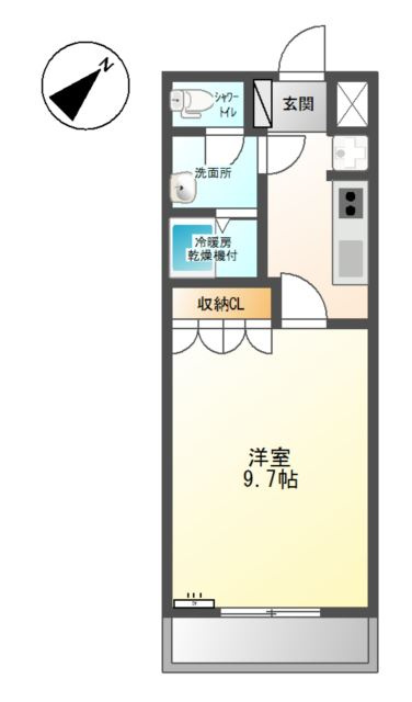 パルティールＴの間取り