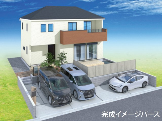横浜市戸塚区秋葉町 新築戸建て【仲介手数料無料】カースペース3台