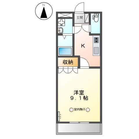 グレイス　ヴィラの間取り