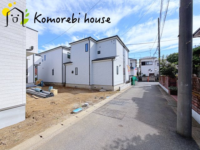 さいたま市見沼区堀崎町　新築一戸建て　ハートフルタウン　Bの前面道路含む現地写真|2026.10.16撮影