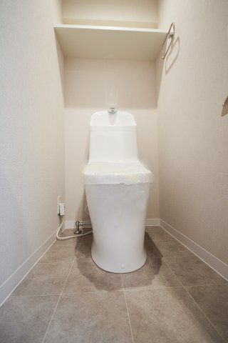 アルシオン戸田公園のトイレ|アルシオン戸田公園：ウォシュレット機能付きトイレです！