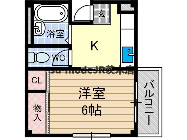 【間取り】 | ハイツ寿里庵