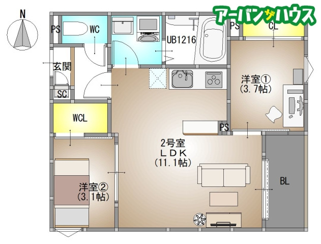 Regalest Plusの間取り