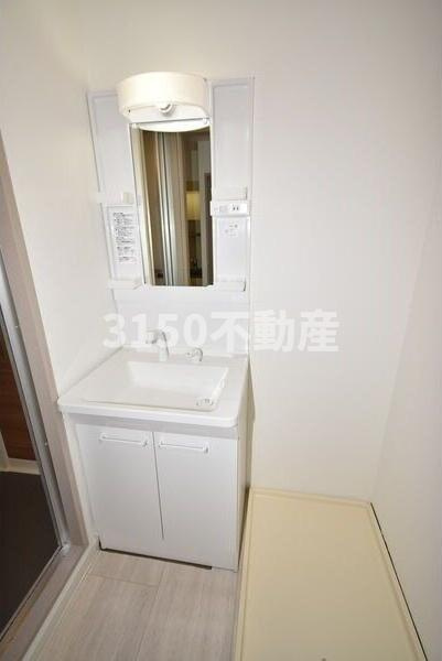 セントラルハイツ茜山の洗面所