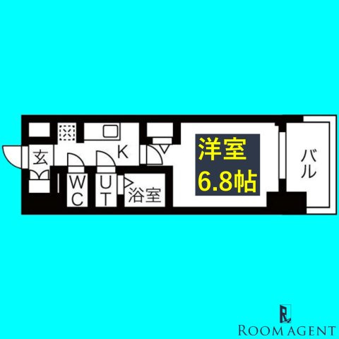 ファステートNAGOYA今池バレンシアの間取り
