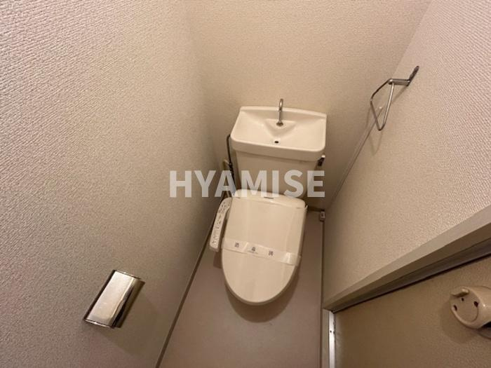 プレジール宮小路A棟のトイレ