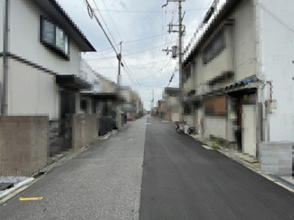 【前面道路含む現地写真】 | 堺区新在家町西3丁 売土地