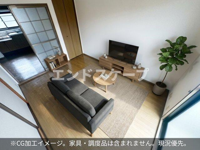 グランドール上並榎Ｂの居間・リビング