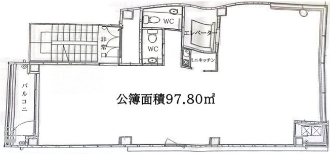 【間取り】 | 薔薇屋ビル