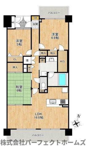 【間取り】の画像