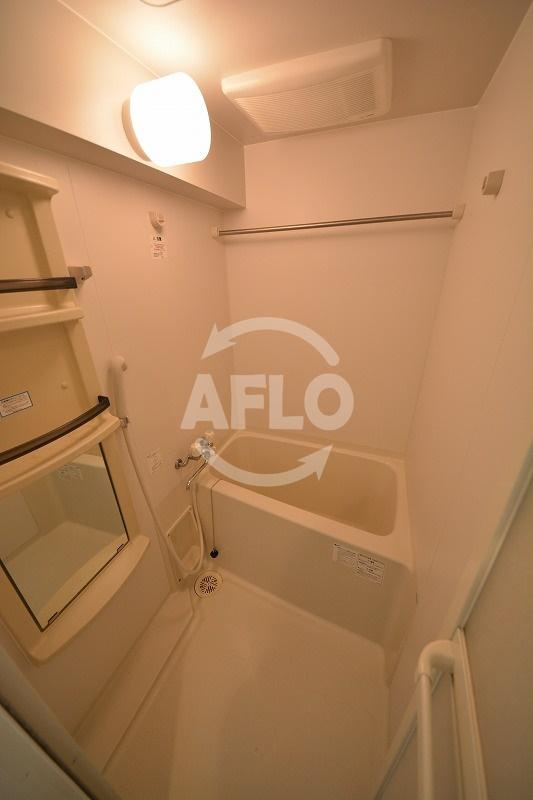 レジュールアッシュ谷町の浴室|レジュールアッシュ谷町　浴室換気乾燥暖房機付バスルーム