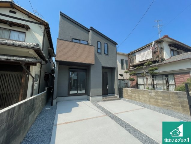 城陽市寺田今堀　第9期　新築一戸建ての外観|安心の10年保証！外観を美しく保ち、雨水で汚れを落とします！気になることがありましたら、お気軽にお問い合わせください！